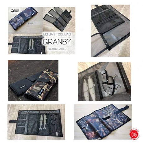 SUNNY BROS / サニーブロス  [ GRANBY / グランビー ] ビッグベイト専用バッグ ビッグベイトバッグ