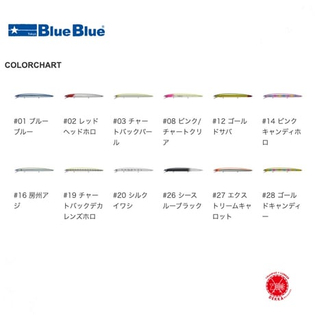 Blue Blue / ブルーブルー [ BLOOOWIN! 165F-Slim / ブローウィン！165F-スリム ]   drt2510