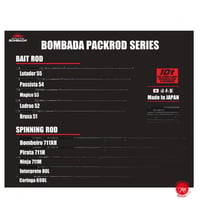 BOMBADA / ボンバダ 【 PACK ROD SERIES / パックロッドシリーズ 】 drt2602