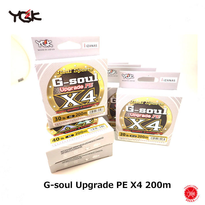 大特価! YGK / よつあみ 【 G-soul Upgrade PE X4 200m / ジ 大特価! YGK / よつあみ 【 G-soul Upgrade PE X4 200m / ジ