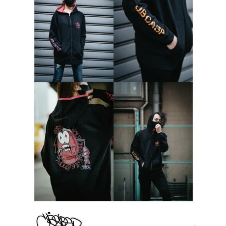 【 DEKKA J.B CASP ZIP HOODIE / デッカ ジェイビー キャスプ ジップフーディー 】