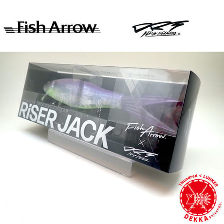 Fish Arrow × DRT / フィッシュアロー × ディーアールティー【RiSER JACK  #09 VIOLET / ライザージャック #09 バイオレット】