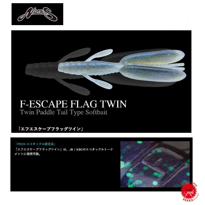 NORIES / ノリーズ 【 F-ESCAPE FLAG TWIN / エフエスケープ