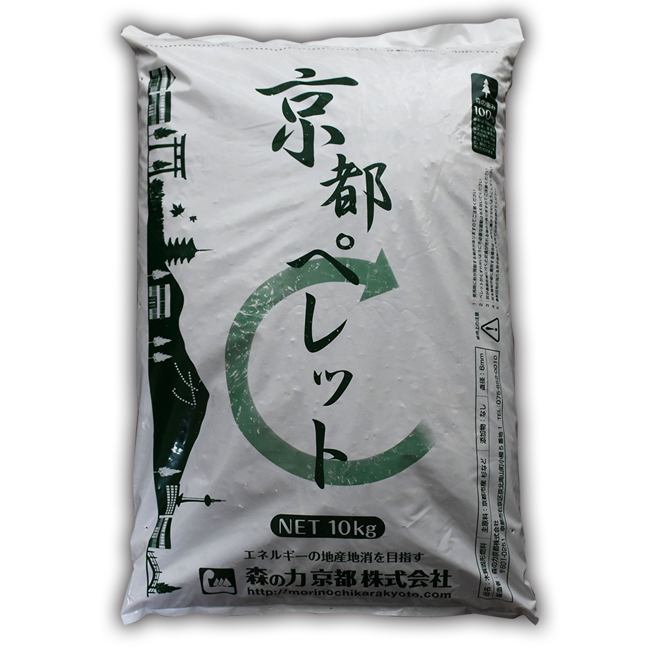 京都ペレット（ホワイト）10㎏入り×2袋セット | kyoto pellet STORE