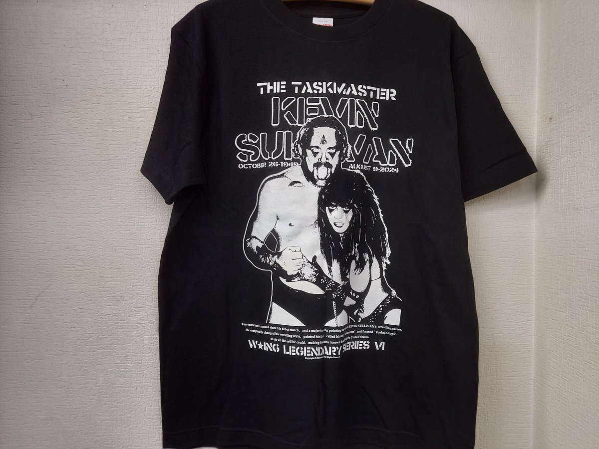 90s W★ING 金村 ケビンサリバン ビンテージ プロレス Tシャツ fit=scale-down,w=1200