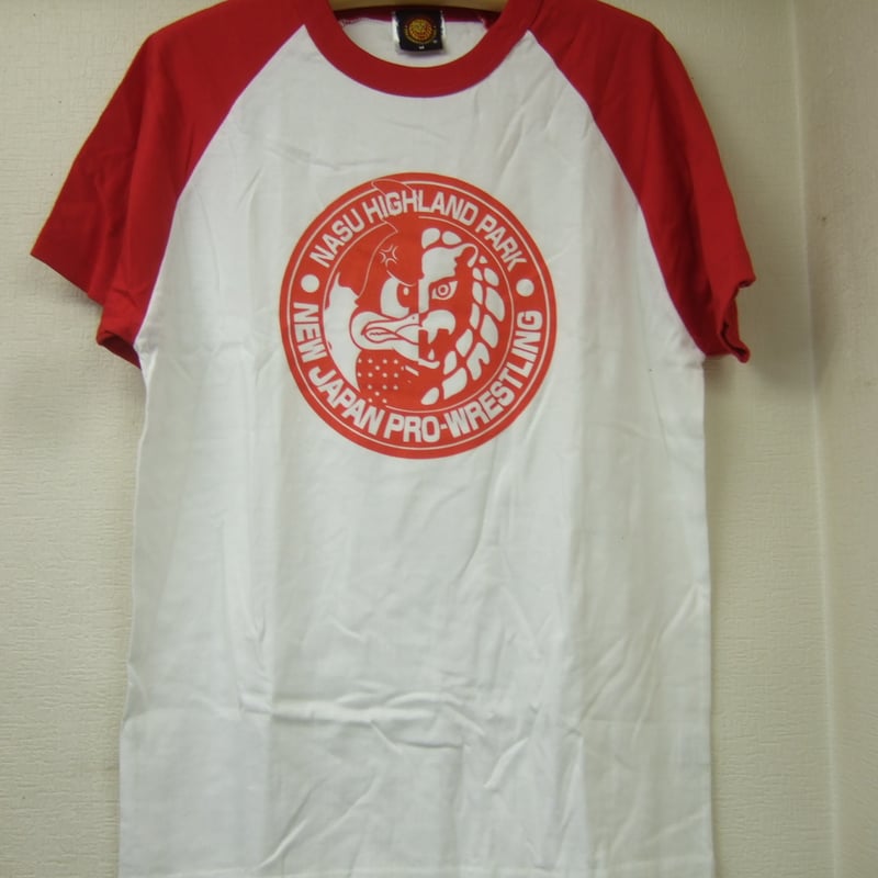 新日本プロレス×那須ハイランドパーク コラボラグランTシャツ M 新日本プロレス×那須ハイランドパーク コラボラグランTシャツ M