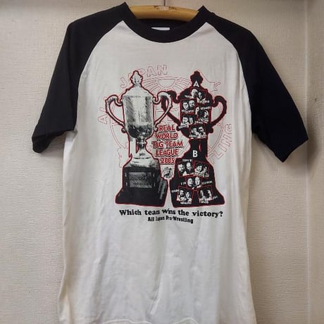 全日本プロレス 世界最強タッグ決定リーグ戦2005記念Tシャツ Mサイズ