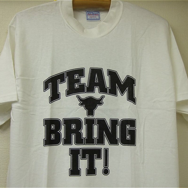 ザ・ロック（WWF時代）TEAM BRING IT！ Tシャツ US Mサイズ 