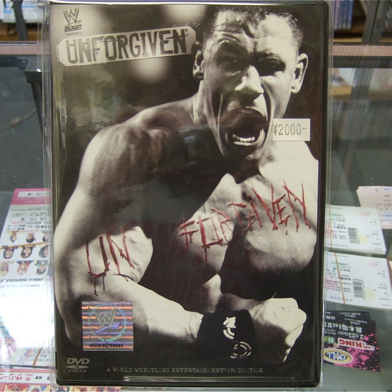 DVD WWE アンフォーギヴェン2006 | プロレスショップチャンピオン