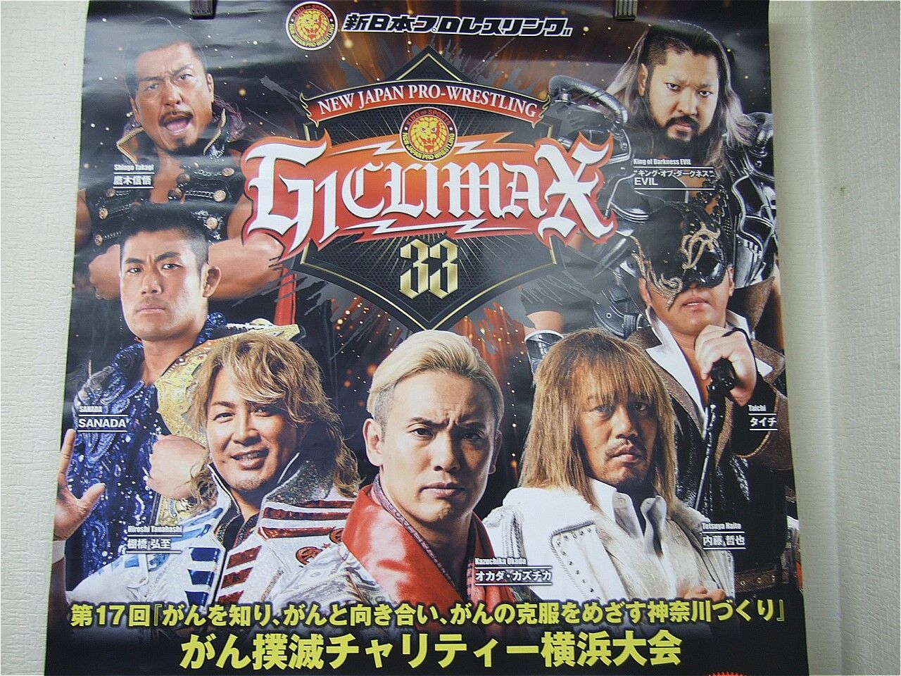 プロレスバカフェスタ95の興行ポスター original