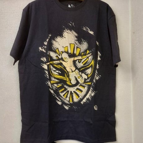 ミスティコ 特大フェイスプリントTシャツ Lサイズ（ミスティコ直筆サイン入り）