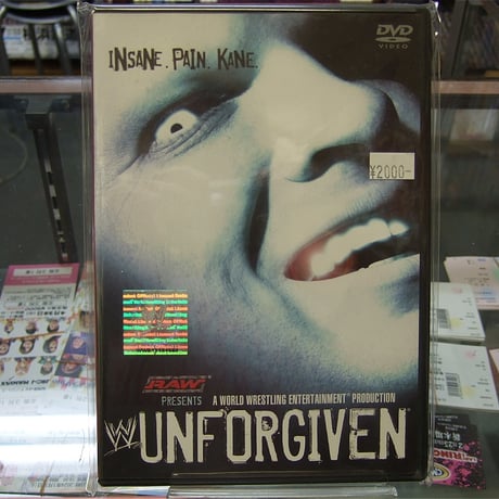 DVD WWE アンフォーギヴェン2004