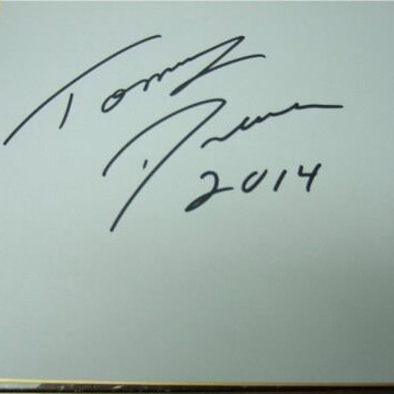 トミードリーマー 直筆サイン色紙 | プロレスショップチャンピオン