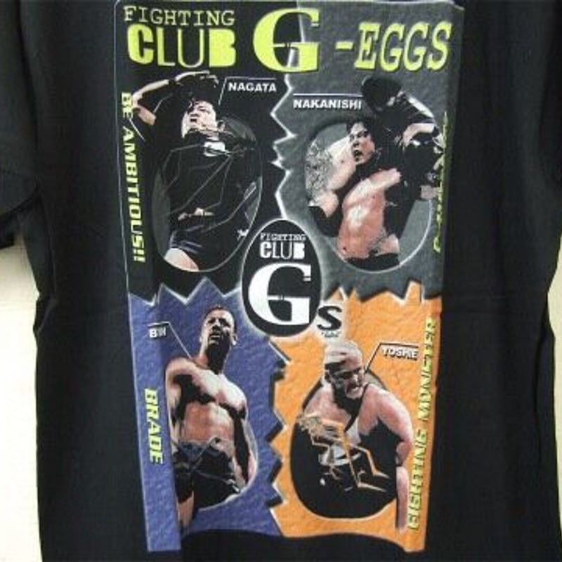 G-EGGS 当時モノメンバープリントTシャツ Lサイズ | プロレスショップ
