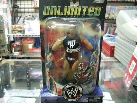 WWE THE ROCK フィギュア(直筆サイン付き？)