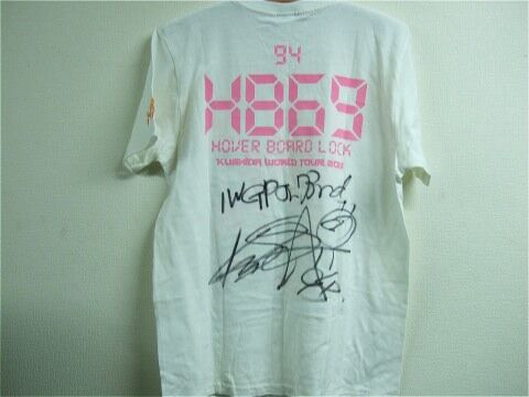 KUSHIDA 直筆サイン入りTシャツ (第73代IWGPジュニア王者時代 KUSHIDA 直筆サイン入りTシャツ (第73代IWGPジュニア王者時代