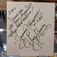 曙 直筆サイン色紙 | プロレスショップチャンピオン