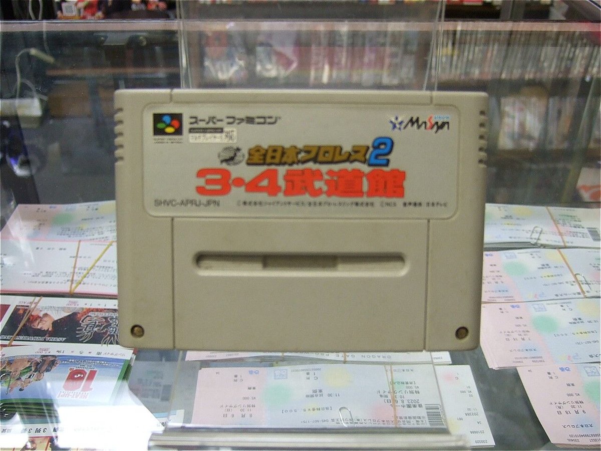 全日本プロレス2 3・4武道館/セーラームーン /ファイアーエムブレム　送料無料 SFC 全日本プロレス2 3・4武道館 ゲームプレイトレイラー 【コメ