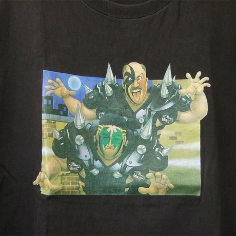 ヘル・レイザーズ 当時モノイラストTシャツ（坂井永年氏イラスト）Mサイズ