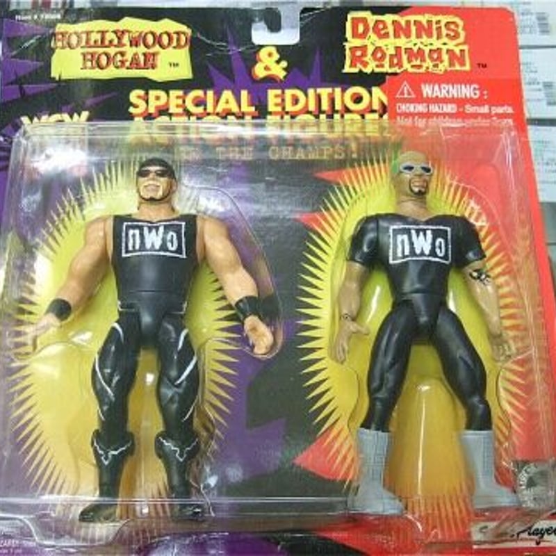 ハルク・ホーガン & デニス・ロッドマン (WCW時代) 当時モノ ハルク・ホーガン & デニス・ロッドマン (WCW時代) 当時モノ