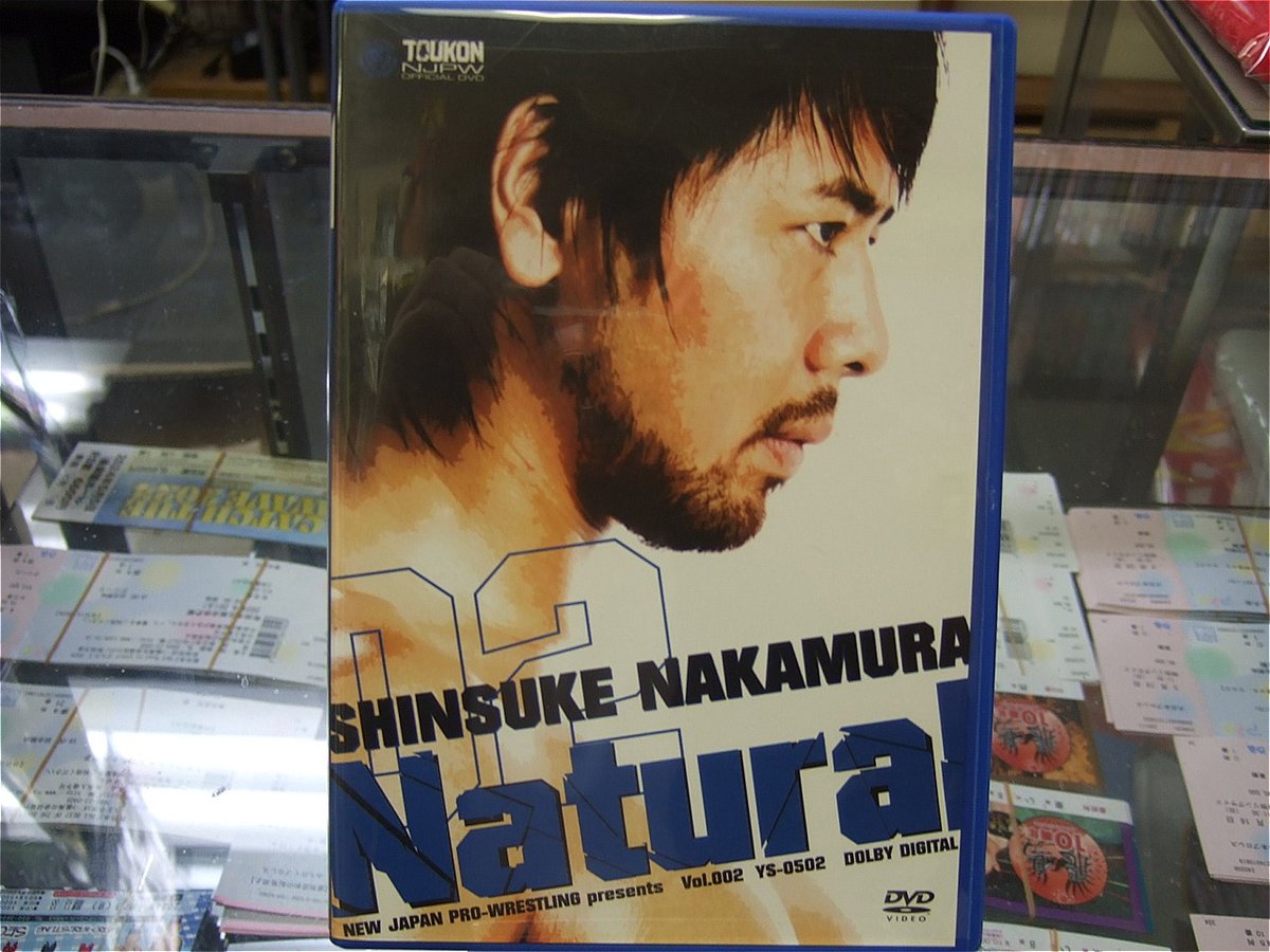 DVD 中邑真輔 Natural | プロレスショップチャンピオン