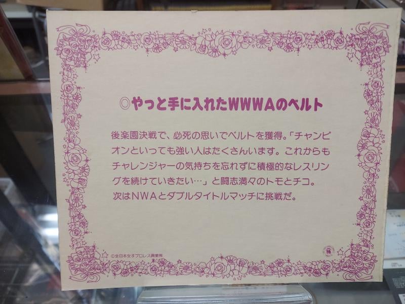 クラッシュギャルズ 当時モノビックカード（2L版程度） やっと手に