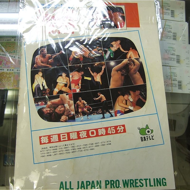 1984 全日本プロレス　世界最強タッグ決定リーグ戦　パンフレット 1984 全日本プロレス 世界最強タッグ決定リーグ戦 パンフレット 1985年