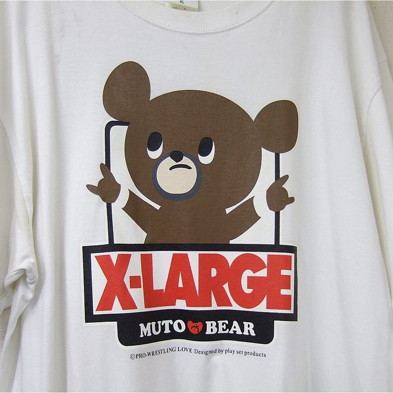 武藤ベアー X-LARGE Tシャツ エクストララージ 武藤敬司 新日本 ...