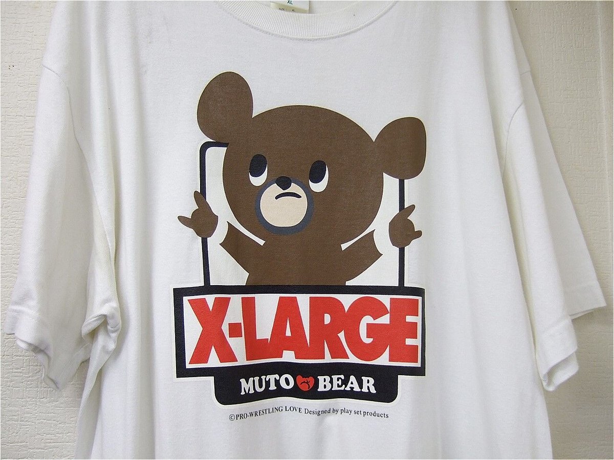 武藤敬司 武藤ベアー×X-LARGEコラボTシャツ XLサイズ | プロレス ...