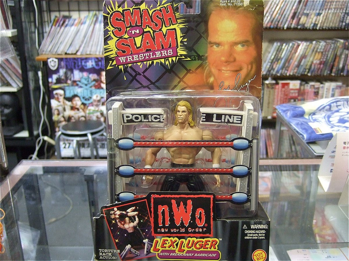 WWE WCW マテル レックス ルガー プロレス フィギュア レックス・ルガー(シリーズ8) – 闘道館