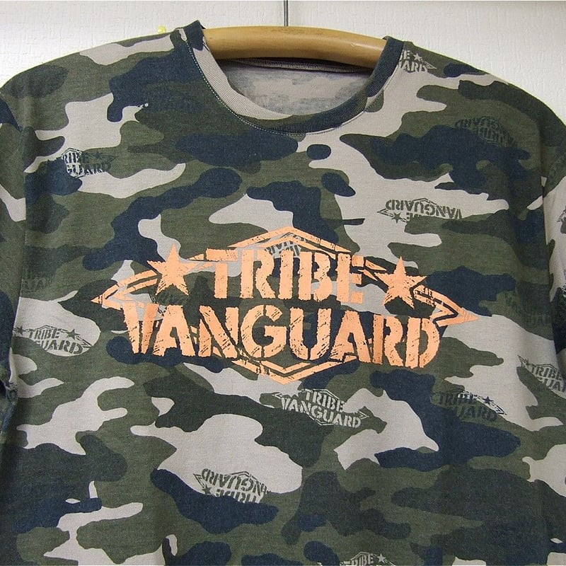 ドラゴンゲート TRIBE VANGUARDロゴTシャツ サイズ表記なし（M～L