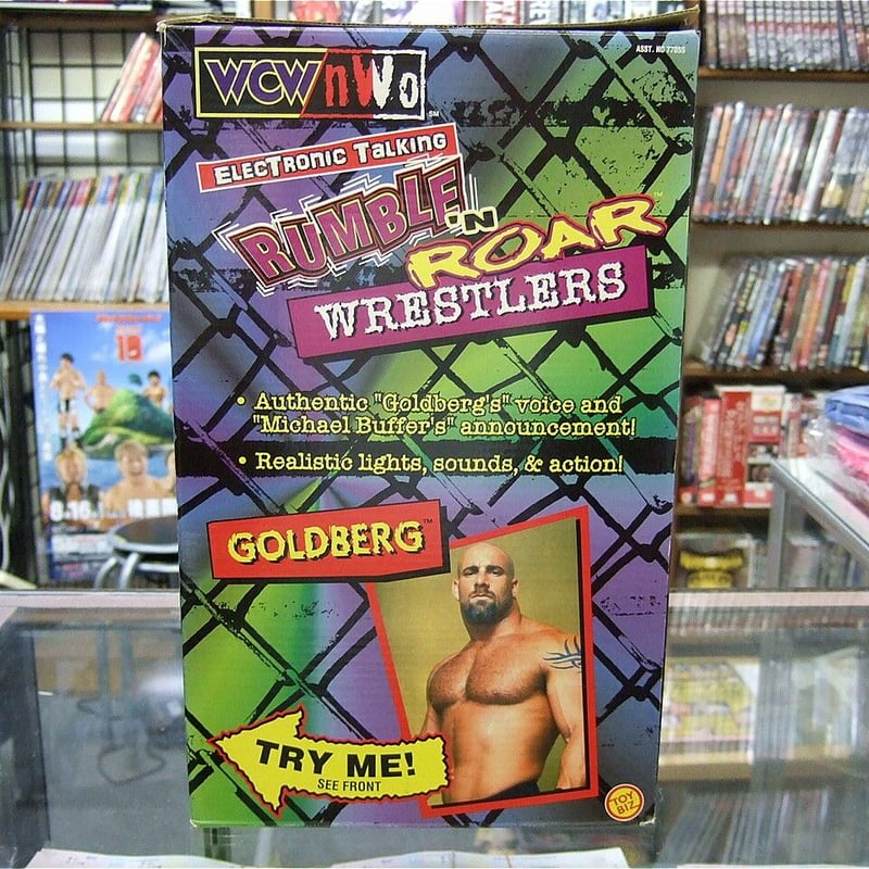 ゴールドバーグ （WCW時代） RUMBLE N ROAR WRESTLERS フィギュア |
