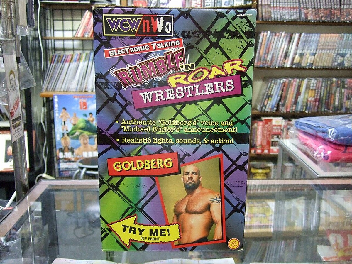 ゴールドバーグ （WCW時代） RUMBLE N ROAR WRESTLERS フィギュア |