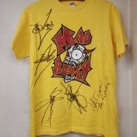 マッドブランキー ロゴTシャツ（メンバー直筆サイン入り）Mサイズ