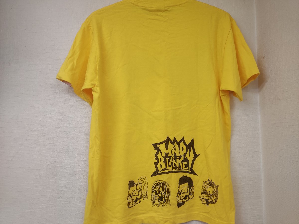 マッドブランキー ロゴTシャツ（メンバー直筆サイン入り）Mサイズ