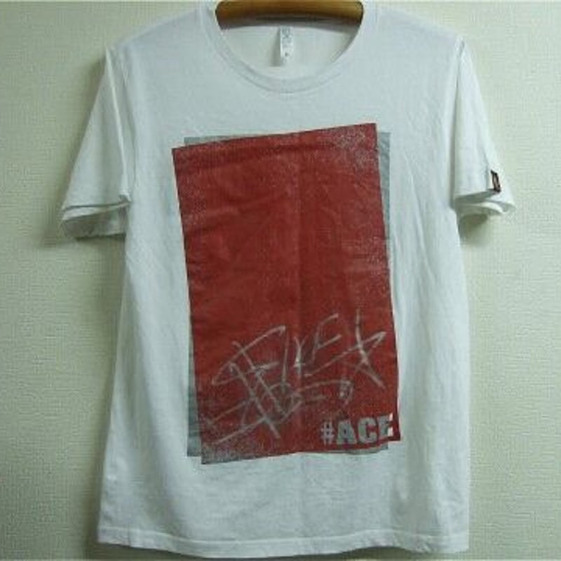 棚橋弘至 「#ACE」Tシャツ (棚橋弘至直筆サイン入り) Mサイズ 棚橋弘至 「#ACE」Tシャツ (棚橋弘至直筆サイン入り) Mサイズ