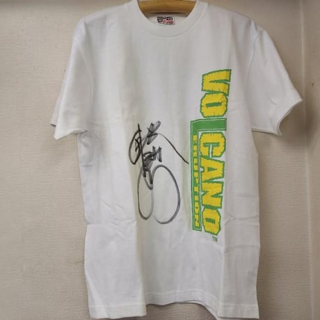 健介オフィス VOLCANO ERUPTION Tシャツ（中嶋勝彦直筆サイン入り）Mサイズ