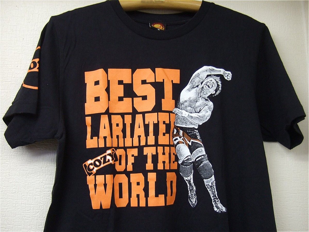 小島聡 BEST LARIATER OF THE WORLD Tシャツ Mサイズ | プロレス