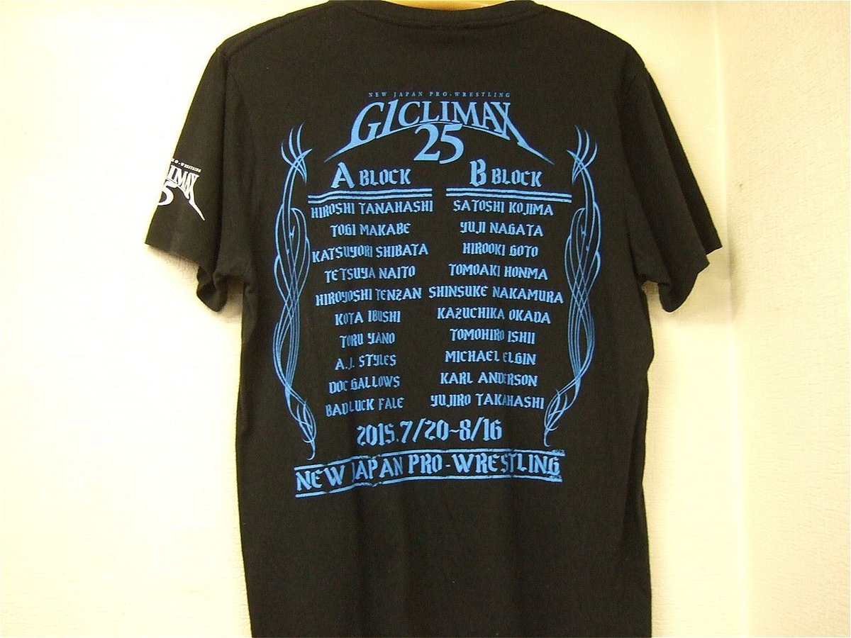 G1CLIMAX25大会記念Tシャツ Mサイズ