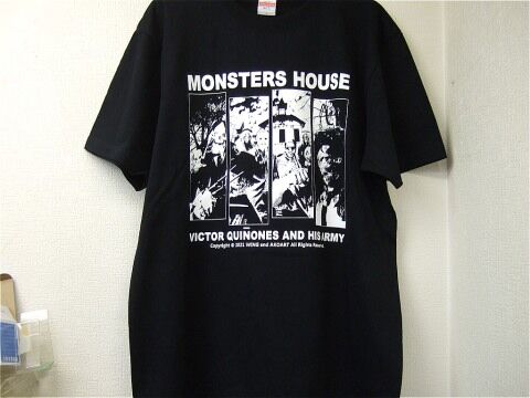 W☆ING MONSTERS HOUSE Tシャツ | プロレスショップチャンピオン