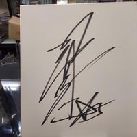 全日本プロレス2009年所属選手寄せ書きサイン色紙 | プロレスショップ