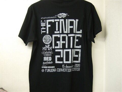 ドラゴンゲート THE FINAL GATE 大会記念Tシャツ 土井成樹直筆