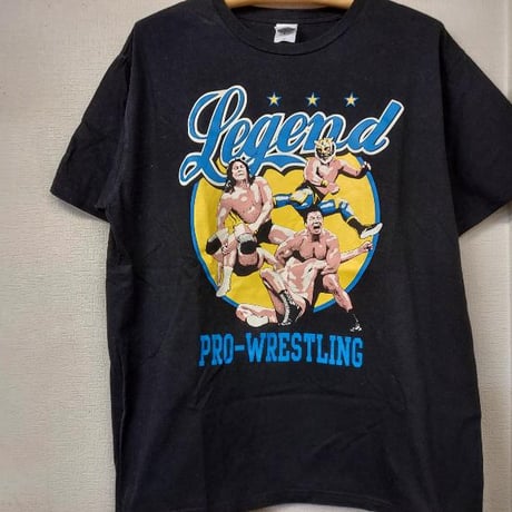 レジェンドプロレス『長州×藤波 レジェンドプロレス Tシャツ2枚セット』 藤波辰爾、長州力、初代タイガーマスク レジェンドプロレスイラストT