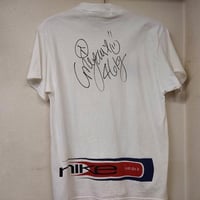 破壊王 橋本真也 直筆サイン入りTシャツ！ 橋本真也 破壊王Tシャツ（橋本真也直筆サイン入り）サイズ表記なし（L
