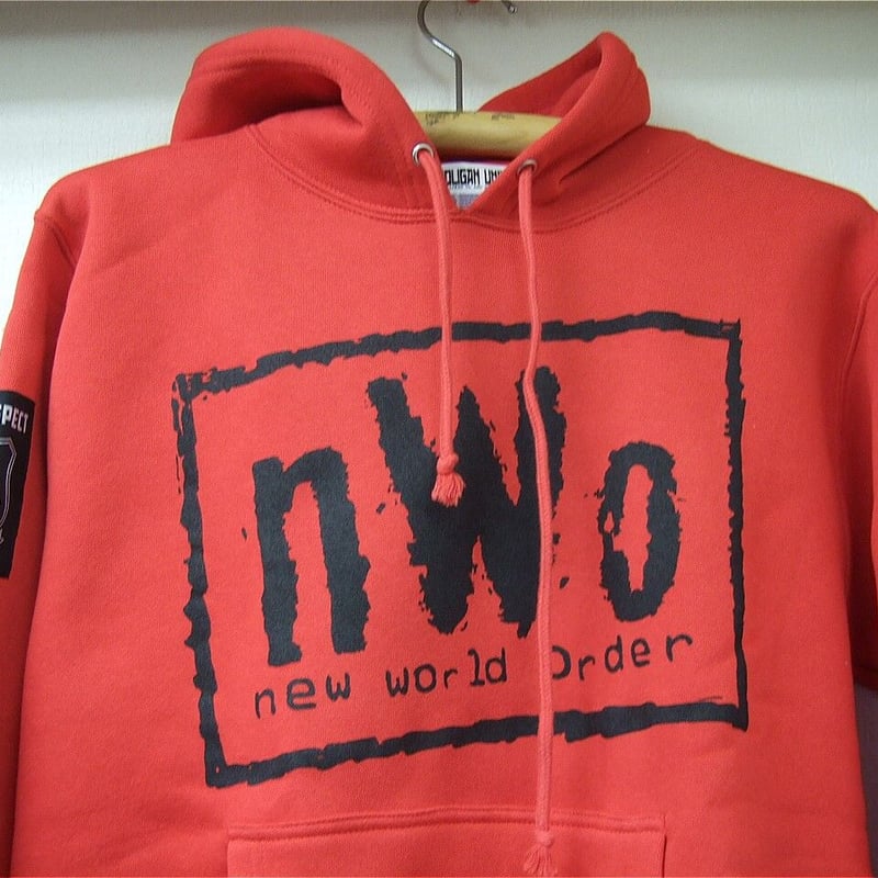 nWo ロゴパーカー レッド XXLサイズ | プロレスショップチャンピオン