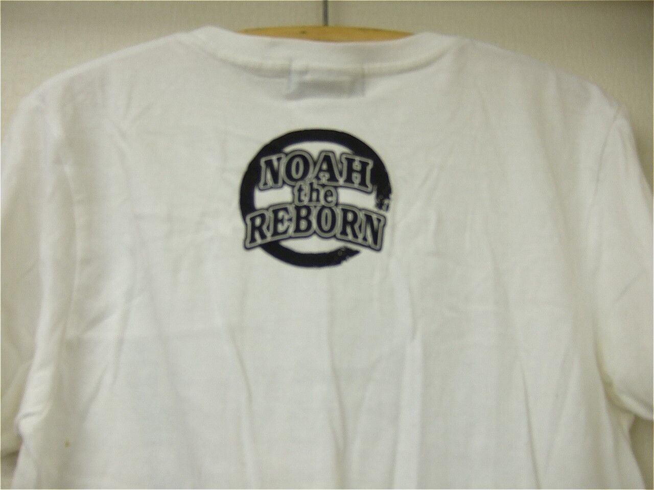 NOAH Tシャツ ホワイト ロゴプリント NOAH ロゴTシャツ ホワイト（小川良成直筆サイン入り）Sサイズ