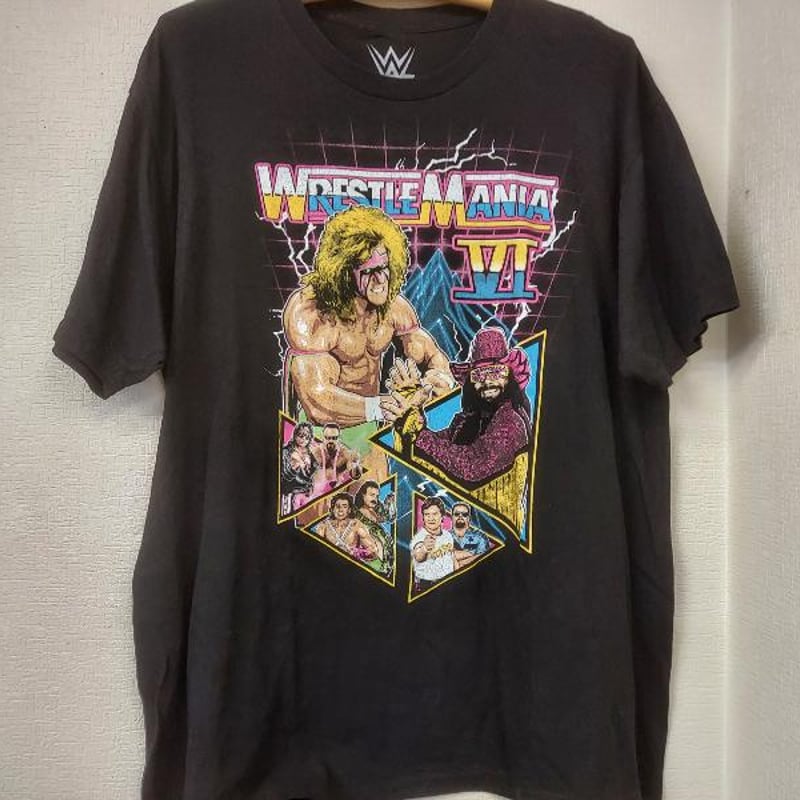 WWE レッスルマニア6 ビックプリントTシャツ XLサイズ | プロレス