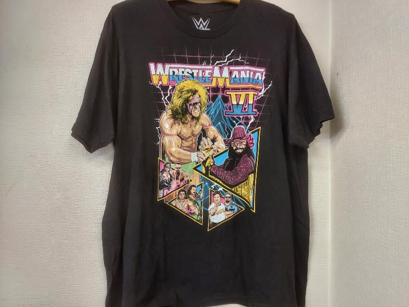 WWE レッスルマニア6 ビックプリントTシャツ XLサイズ | プロレス