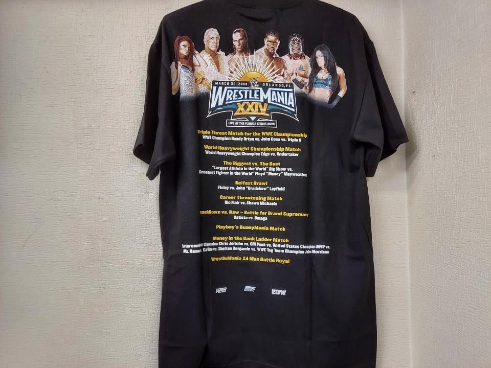 新品未使用　現地購入　WWE プロレス　Tシャツ　レッスルマニア41 プロレスTシャツ レッスルマニアTシャツ ハルク・ホーガンT