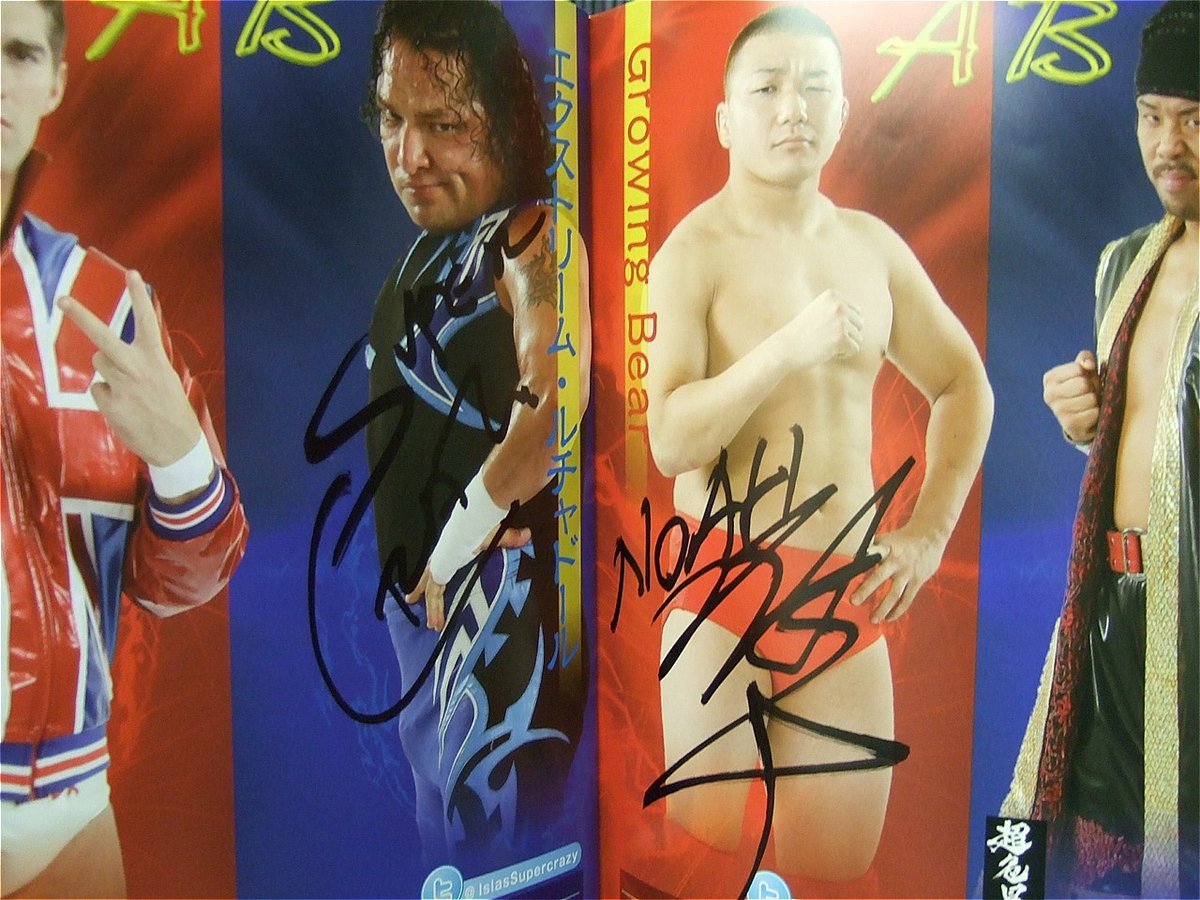 NOAH Summer Navig2015大会パンフレット（複数名サイン入り